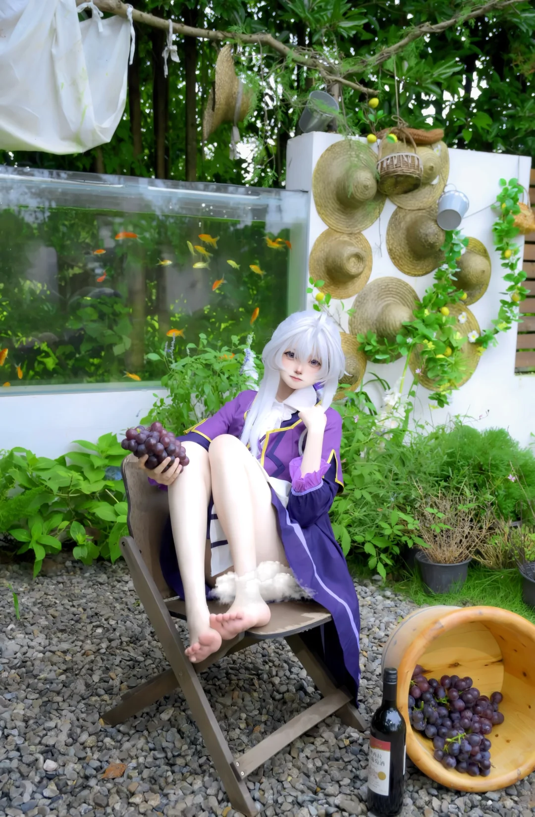 葡萄酒和少女，你选哪个呢