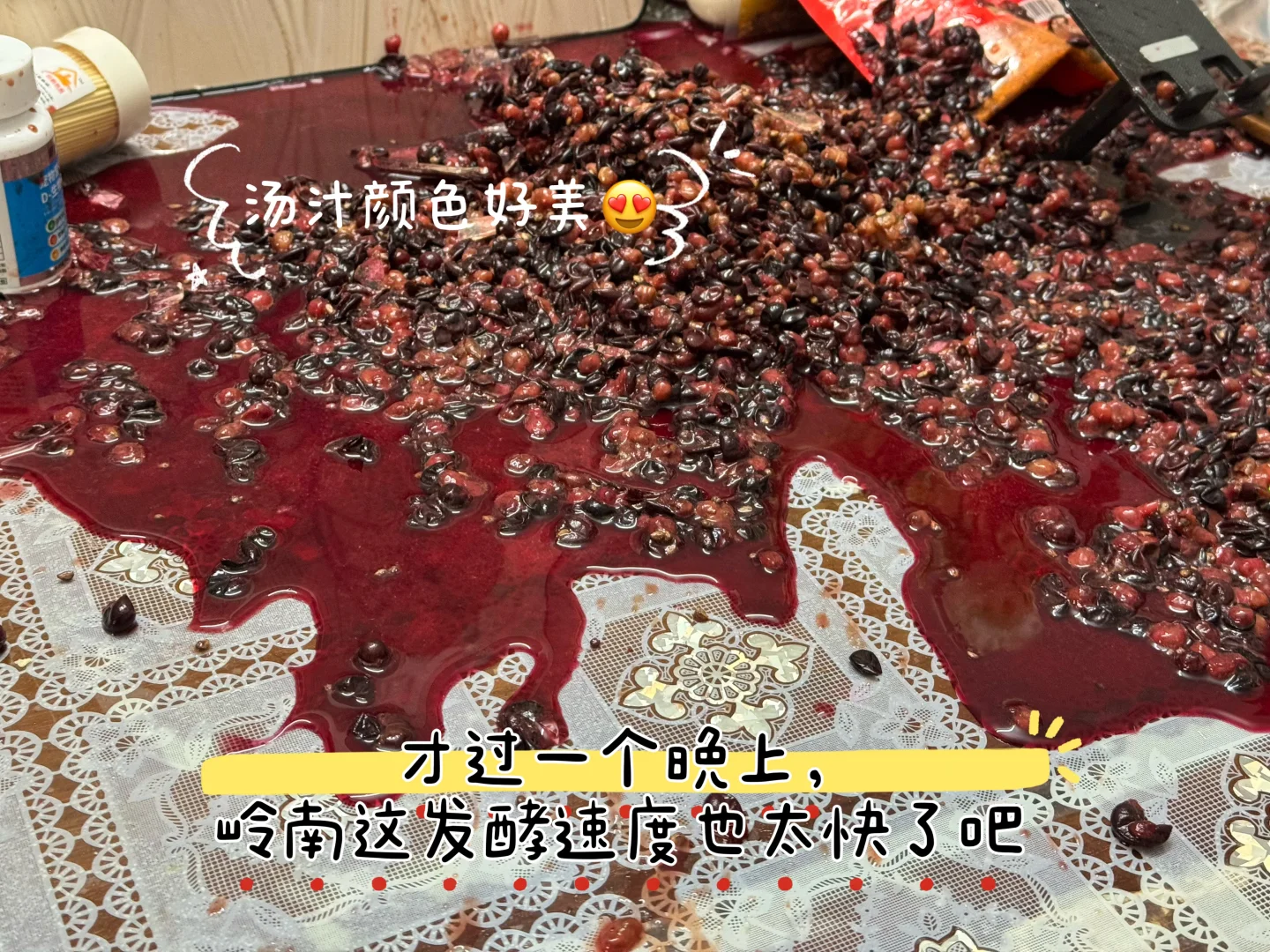 我泡的野葡萄酒，为何过一个晚上就炸了