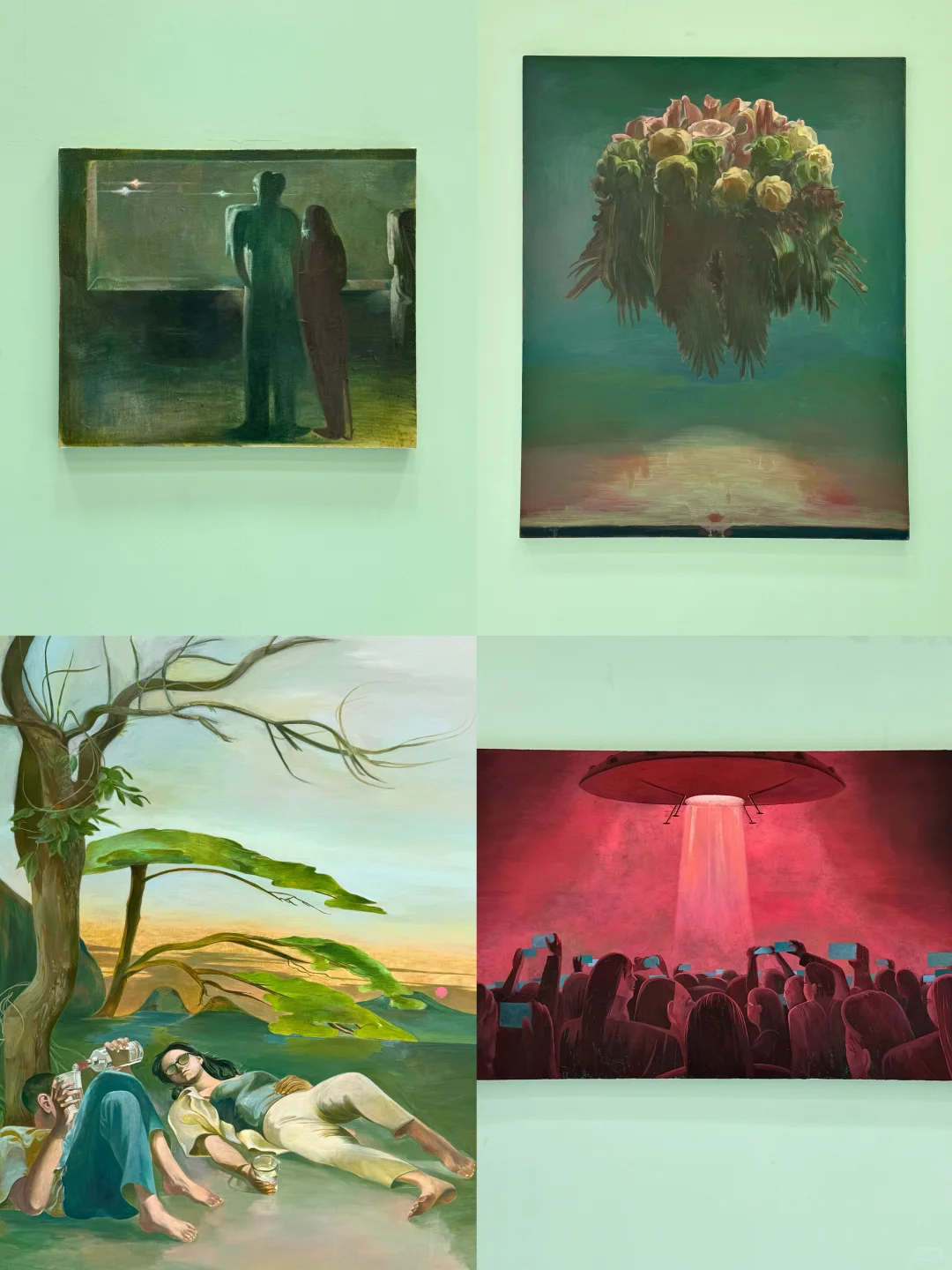 在798逛展+喝冰白酒太?了！