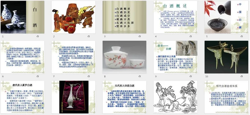 白酒基础知识培训PPT课件勾兑技术酒文化传