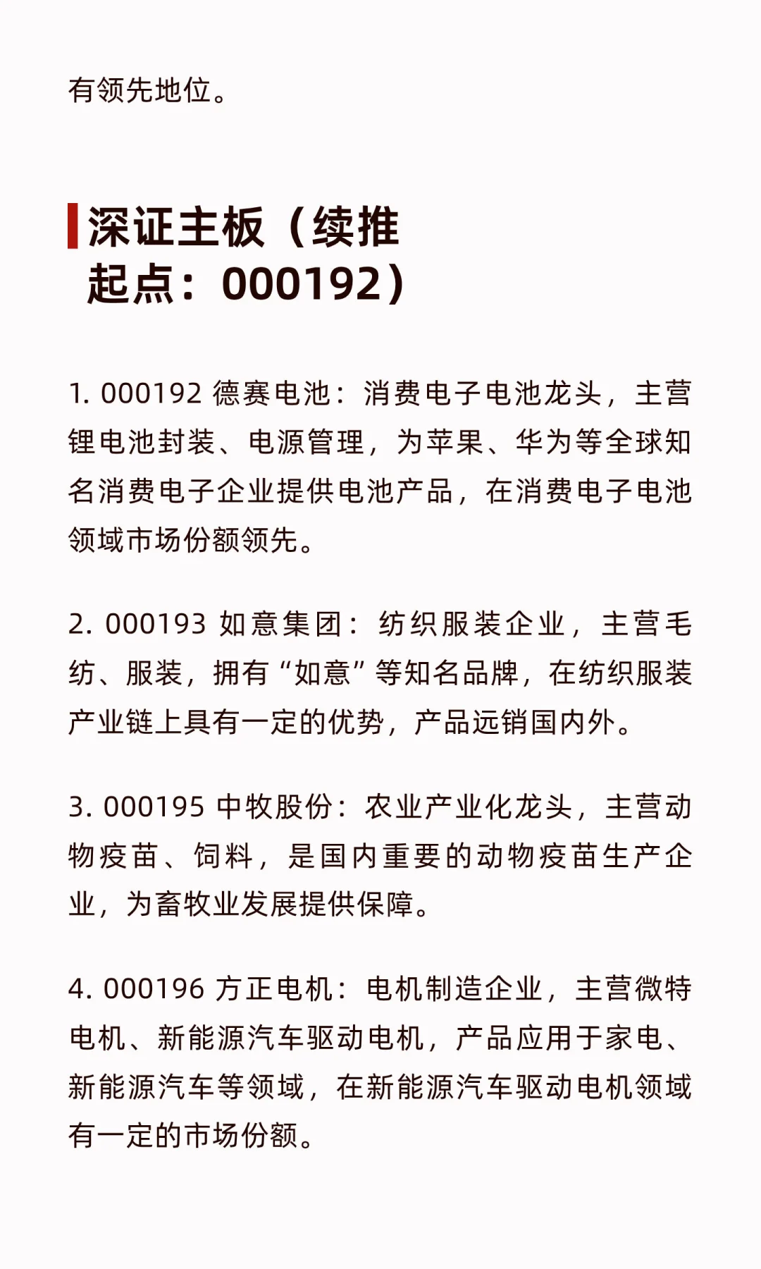 5000家上市公司简介第?弹
