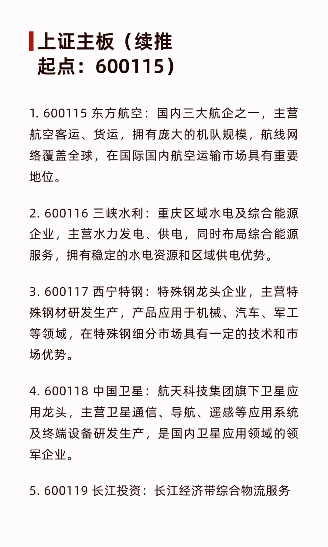 5000家上市公司简介第?弹