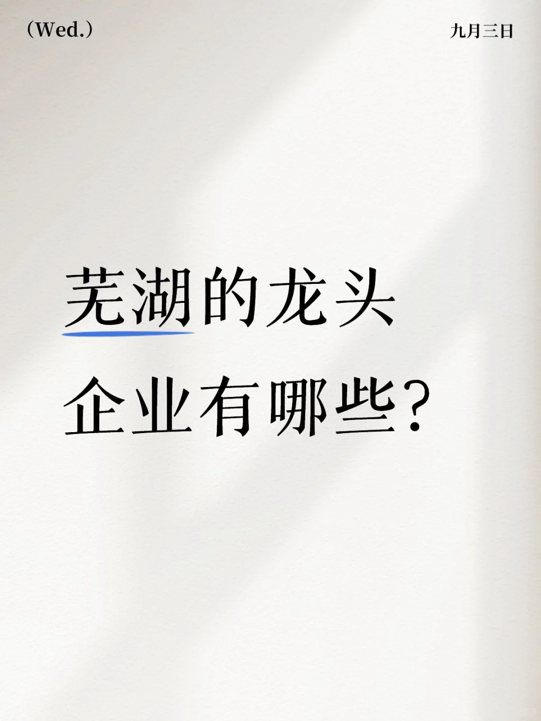 芜湖龙头企业，福利待遇大揭秘