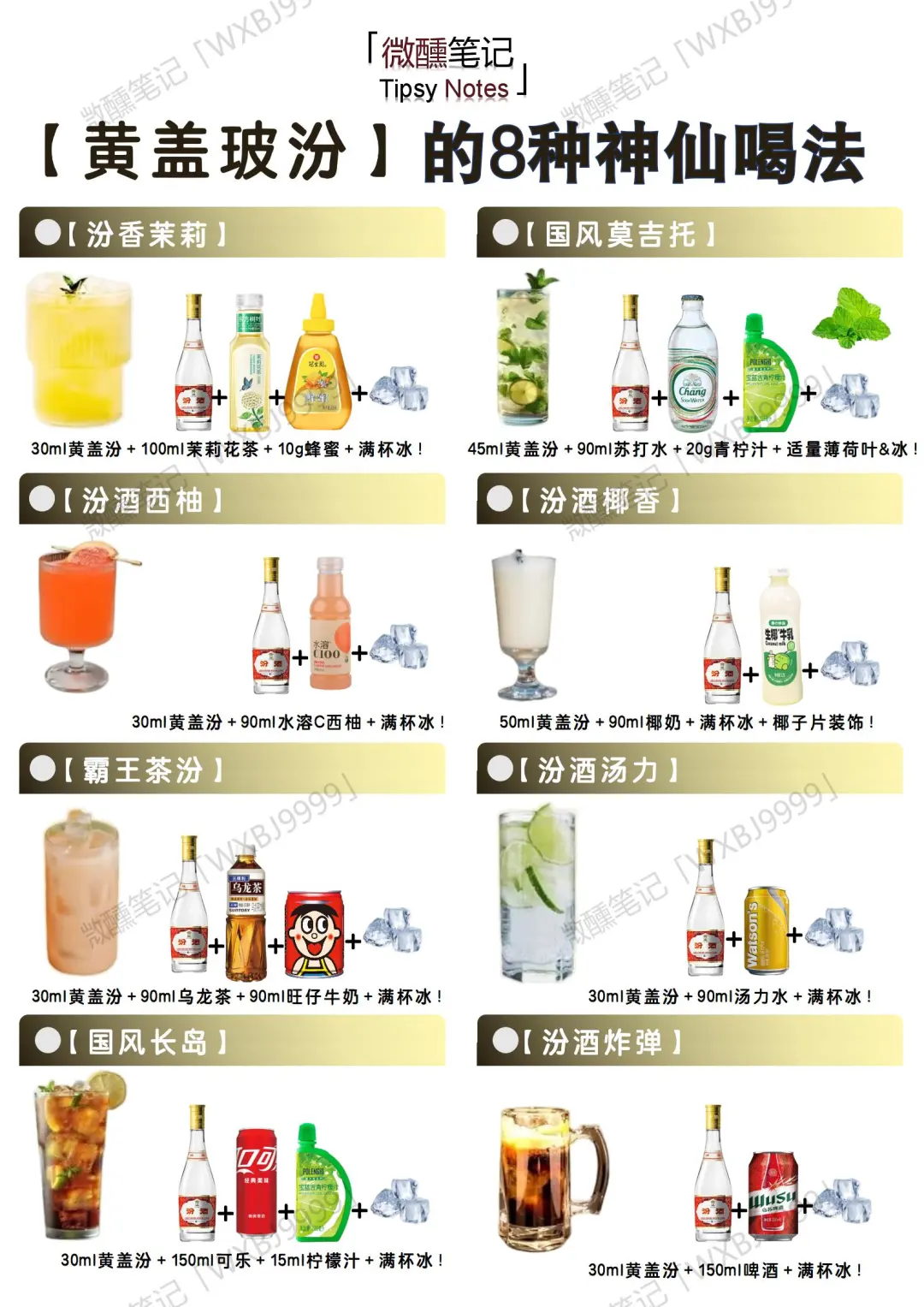 黄盖玻汾的8种神仙喝法|谁说汾酒只能干喝？