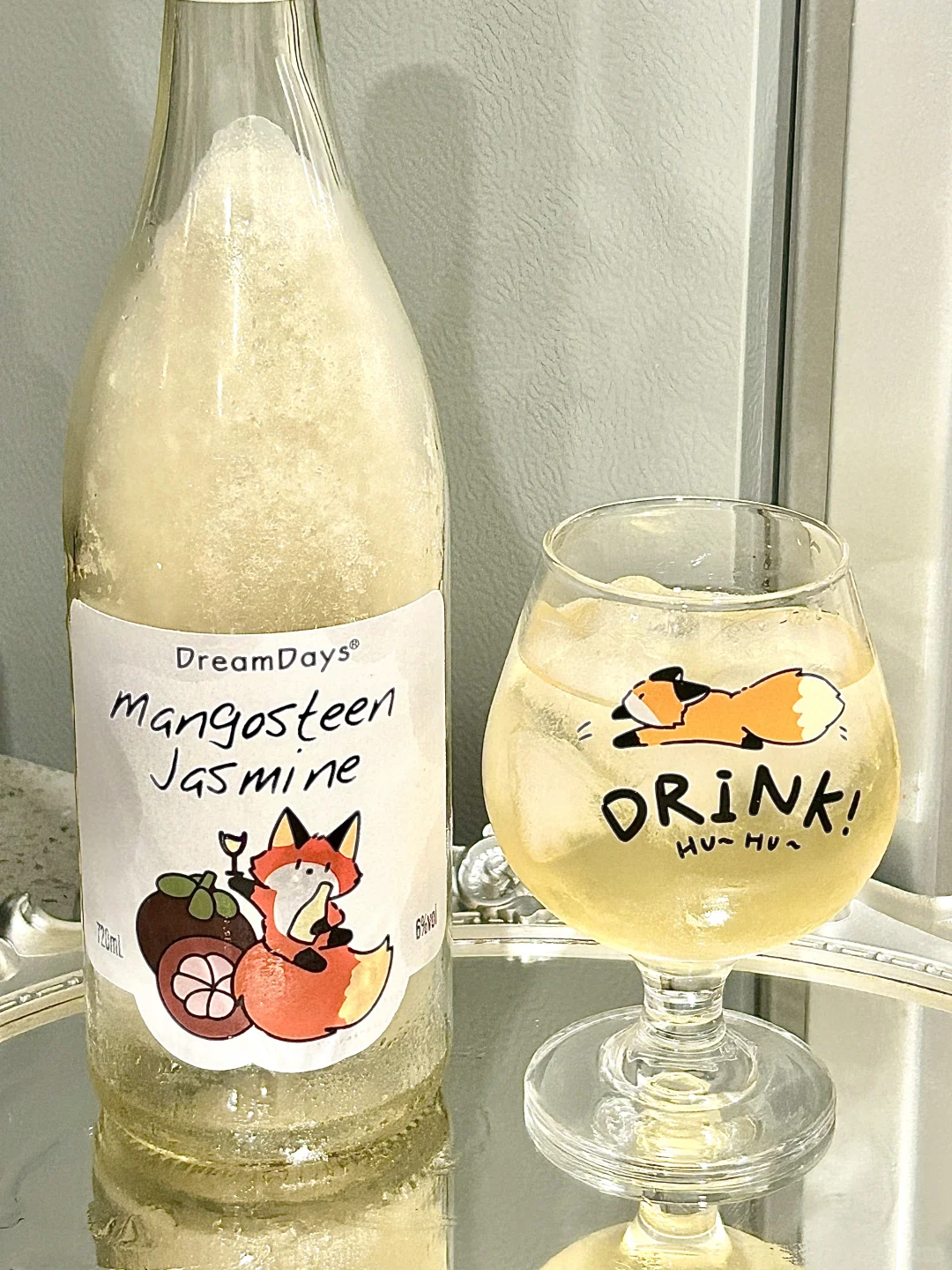 还有人没喝这个山竹冰茉莉吗！好喝哭?