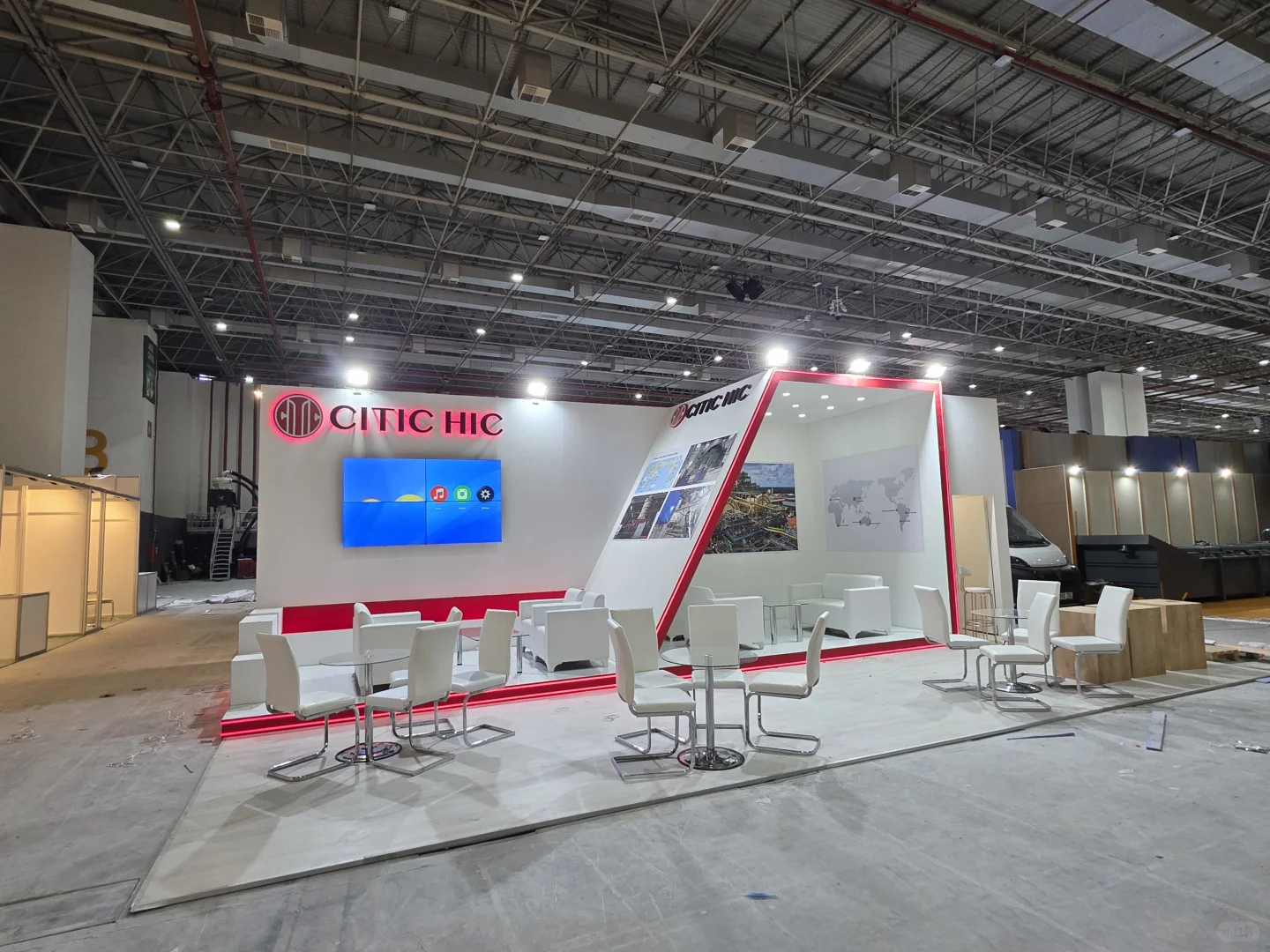 海外木质展台搭建合集