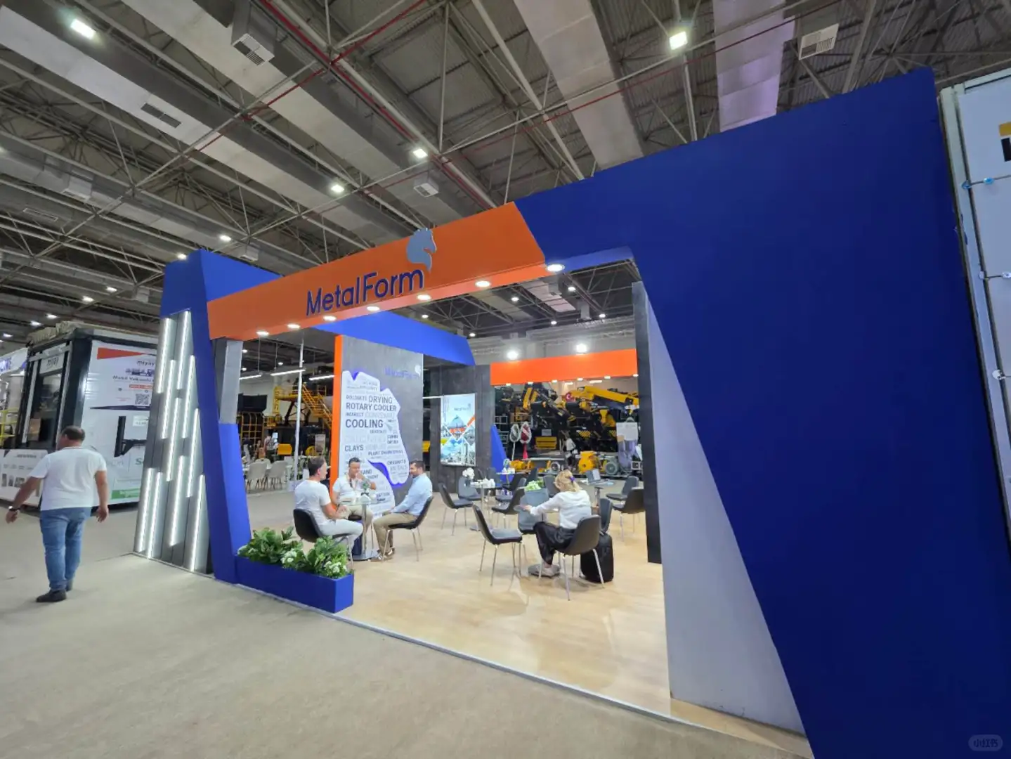 海外木质展台搭建合集