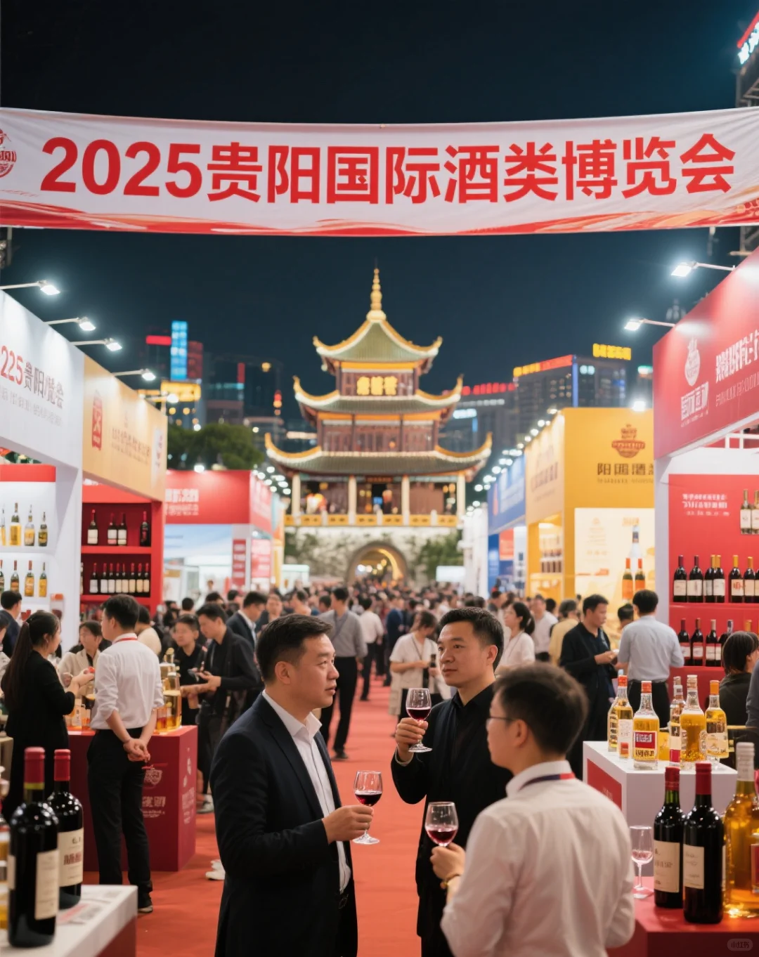 贵阳人狂喜！2025酒博会全攻略?抽茅台