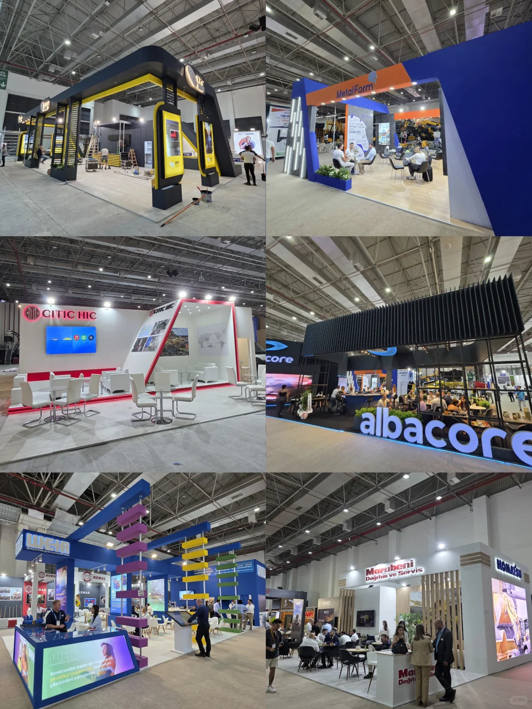 海外木质展台搭建合集