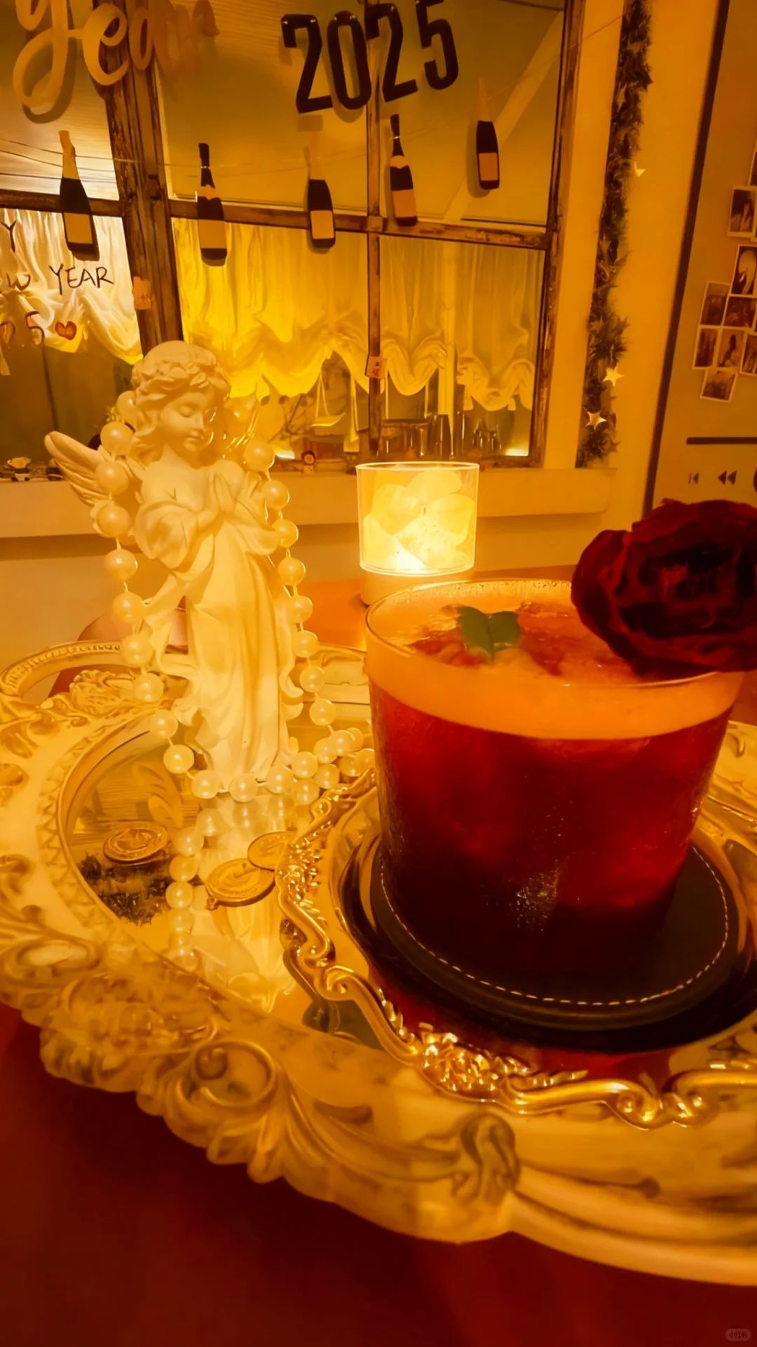 酒酿黄昏，红玫瑰的偏爱