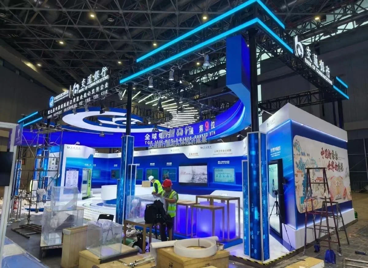 这个展台大家觉得如何