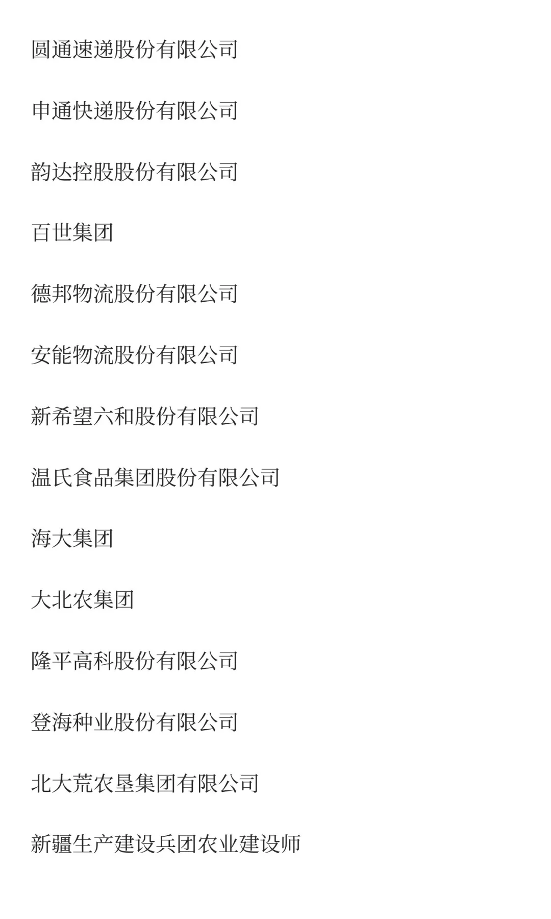 2025年中国企业500强