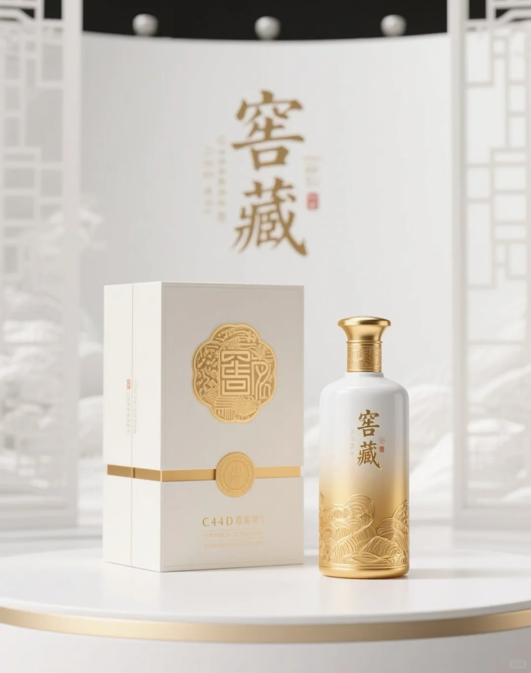 设计|高端白酒包装设计|中式酒瓶包装设计