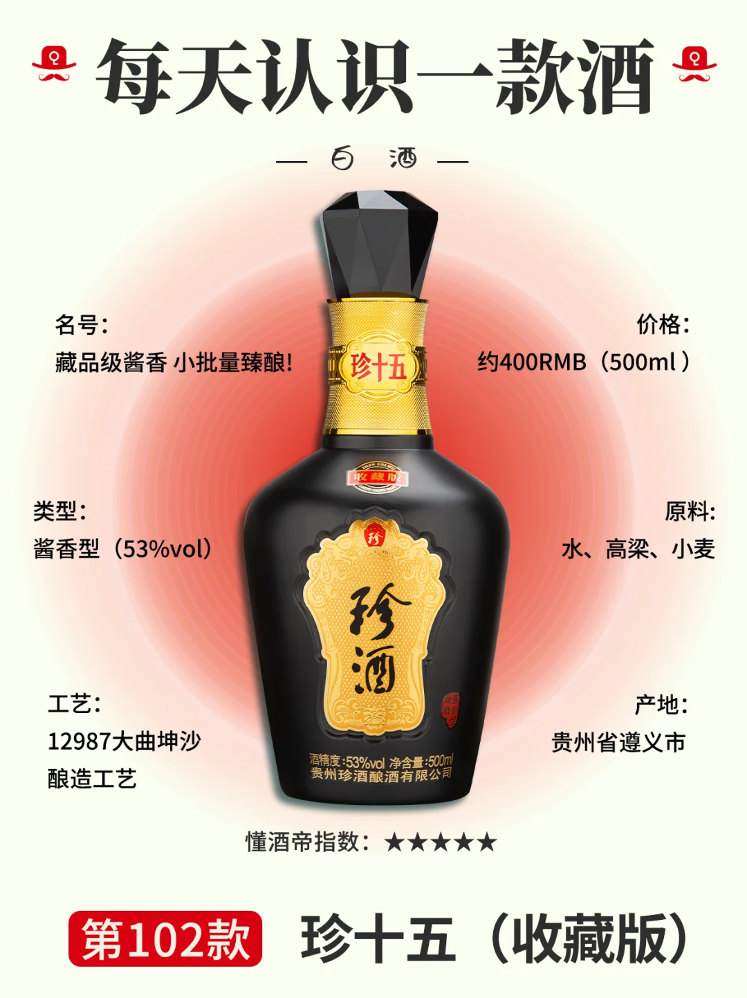 每天认识一款酒〡珍酒·珍十五（收藏版）✅