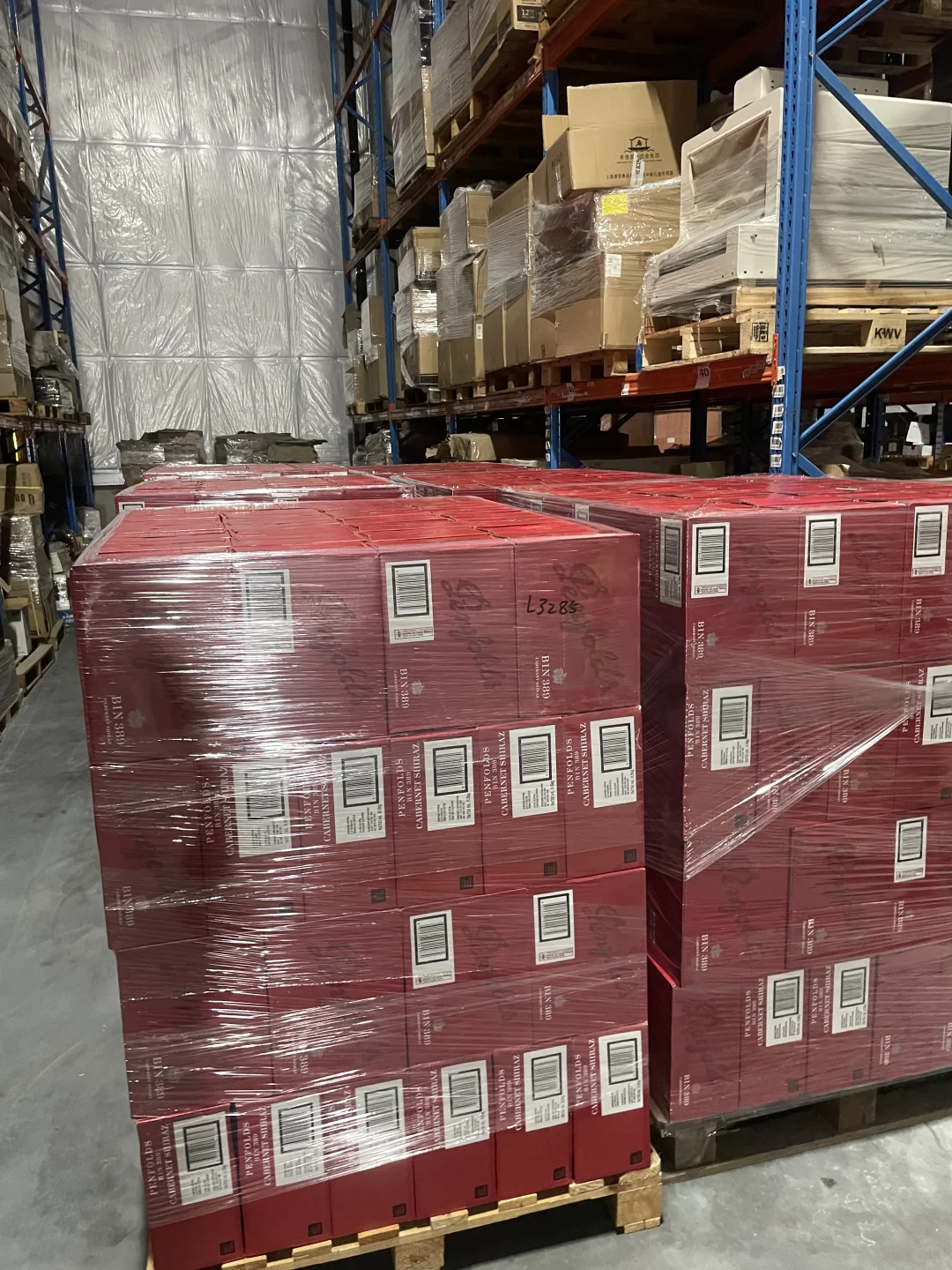 3千万奔富以入库