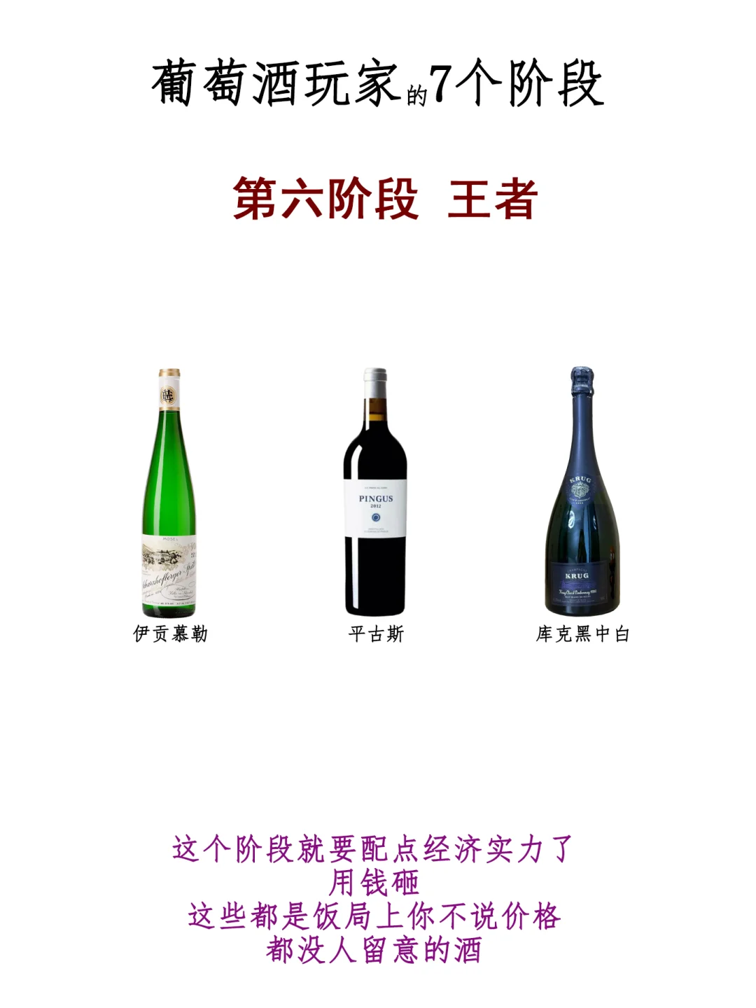 看看你喝葡萄酒在哪个段位！？我先来，我在……