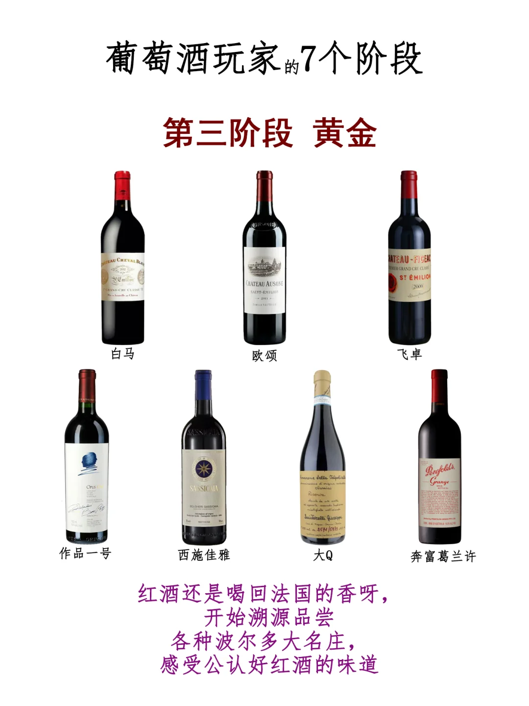看看你喝葡萄酒在哪个段位！？我先来，我在……