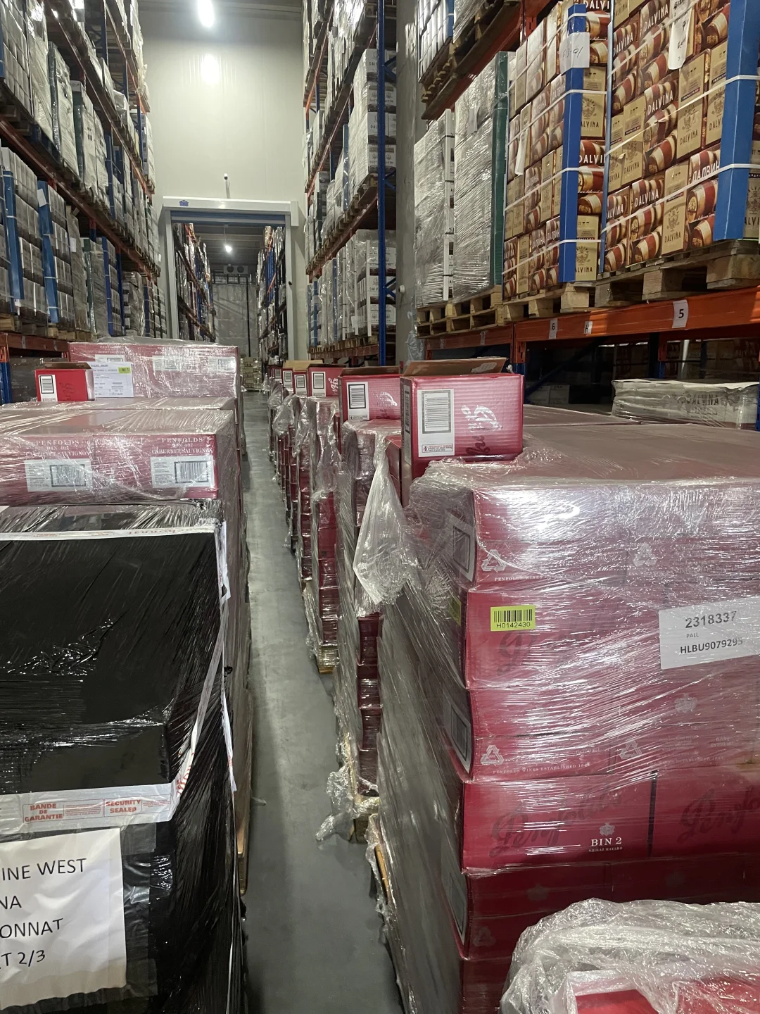 3千万奔富以入库