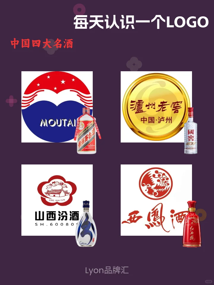 ?LOGO辨识 | 中国四大名酒