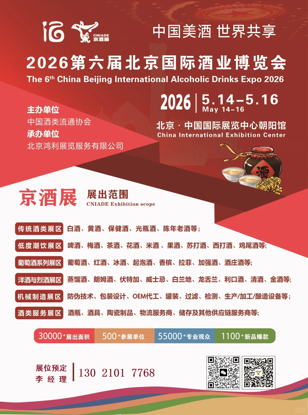 2026年第六届北京国际酒业博览会火爆招商中