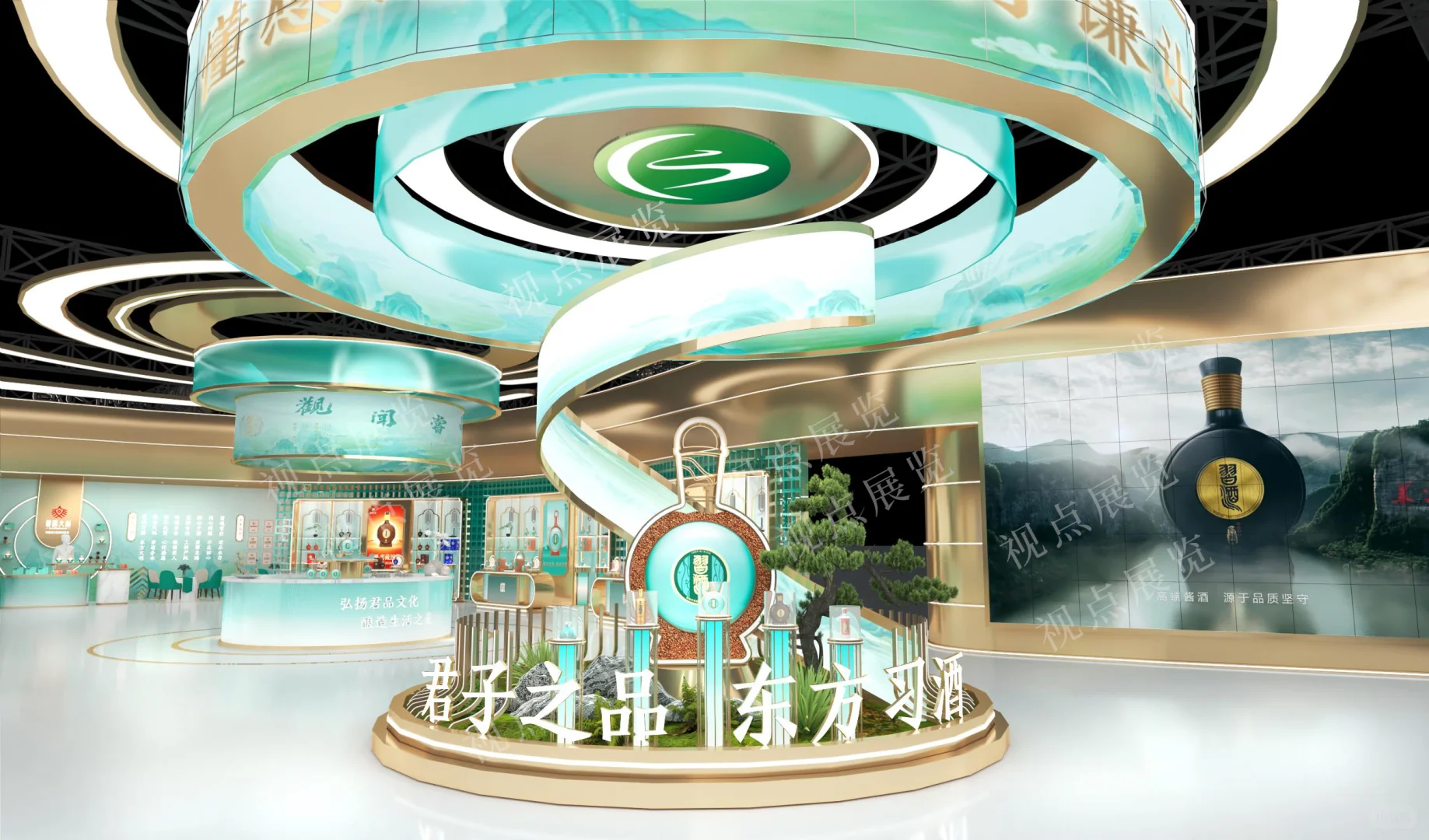 展台设计搭建【贵州习酒 2025贵阳酒博会】