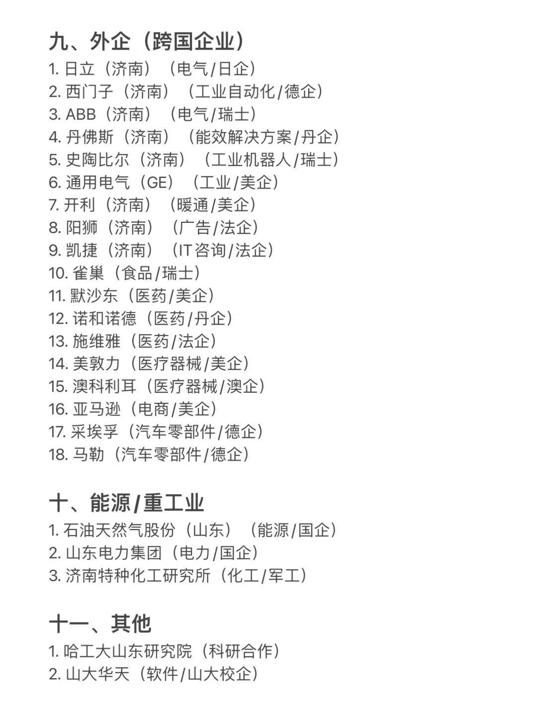 济南值得去的头部企业