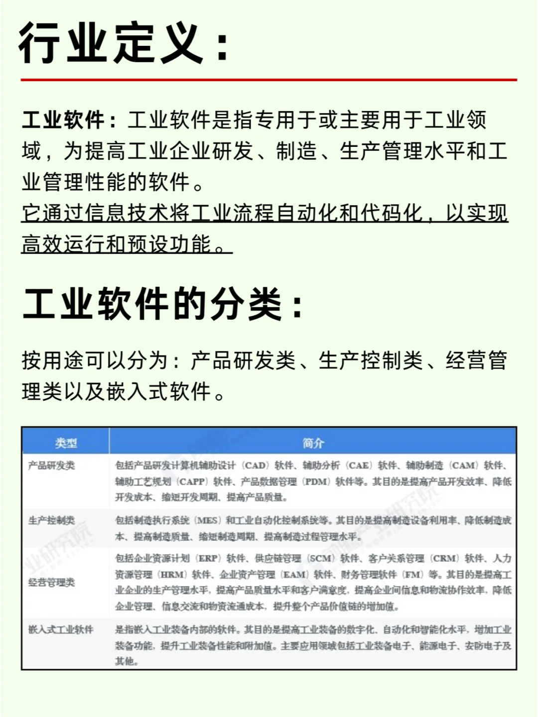 工业软件产业链及上市公司龙头企业