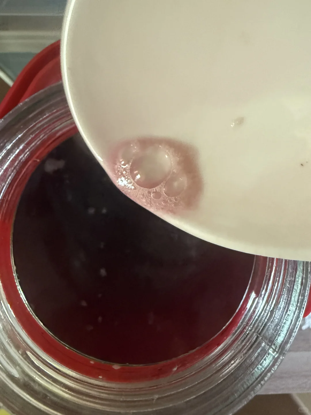 自酿葡萄酒｜第十六天发酵情况