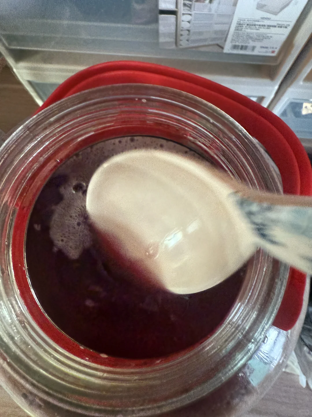 自酿葡萄酒｜第十六天发酵情况