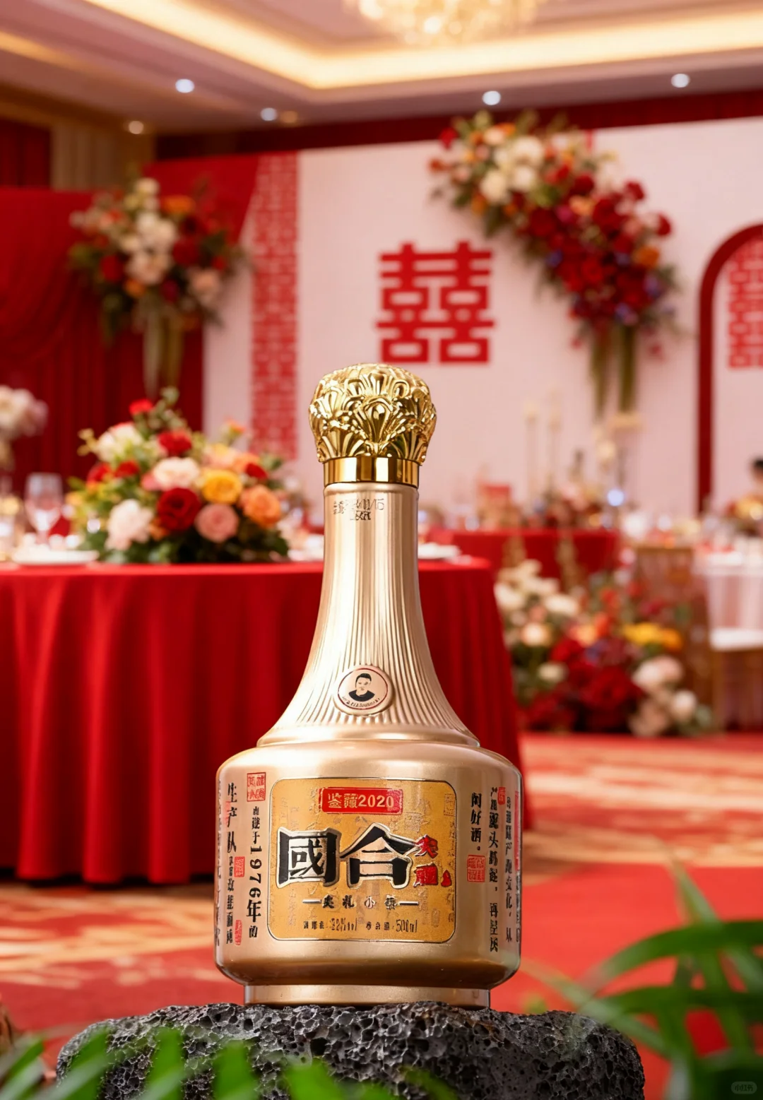 婚宴用什么白酒合适？尖礼小镇白酒更完美