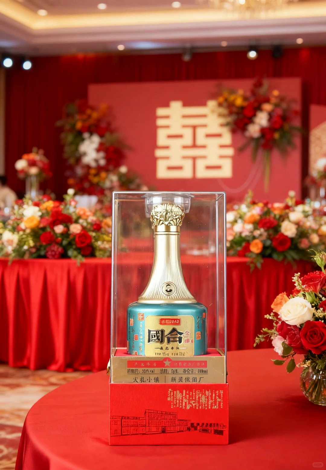 婚宴用什么白酒合适？尖礼小镇白酒更完美