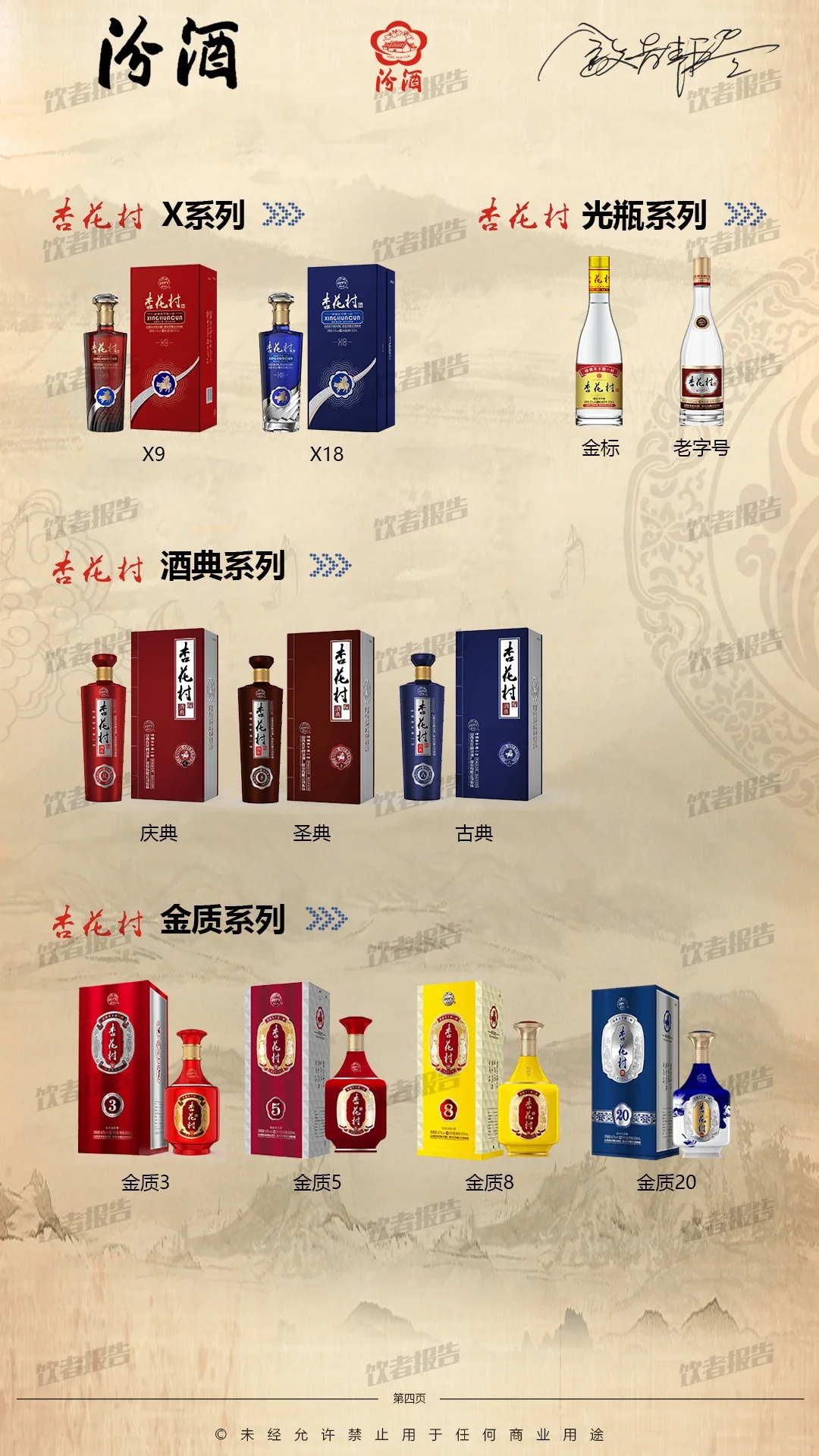 山西汾酒酿造工艺和产品系列