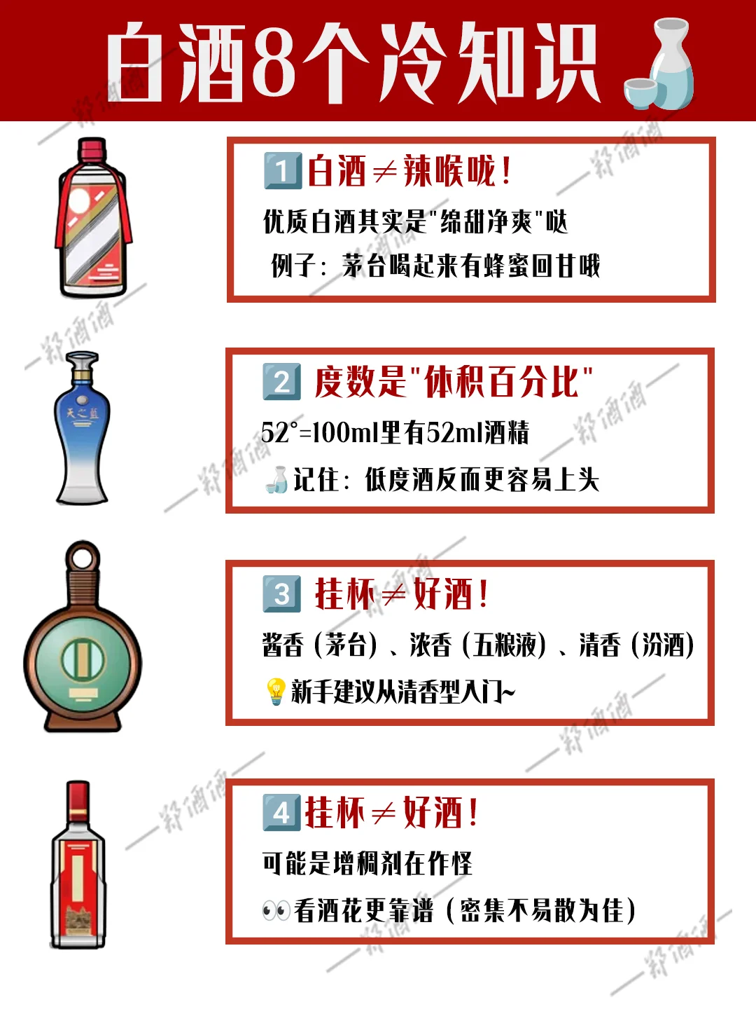 小白必看！白酒8个冷知识点，你知道哪个？