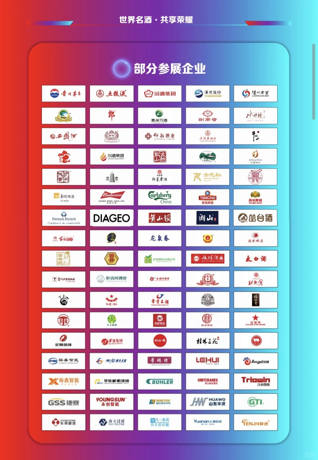 万万不能错过的酒业盛事！?
