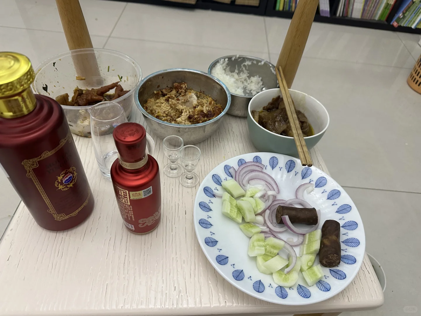 日常小酌之茅台紫迎宾对比国台国标
