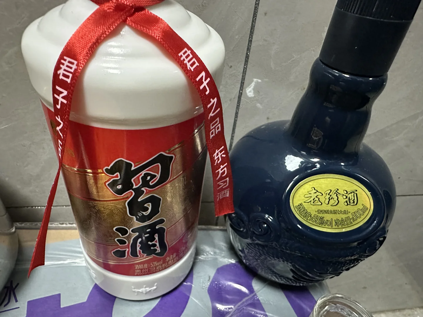 日常小酌之圆习酒对比老珍酒