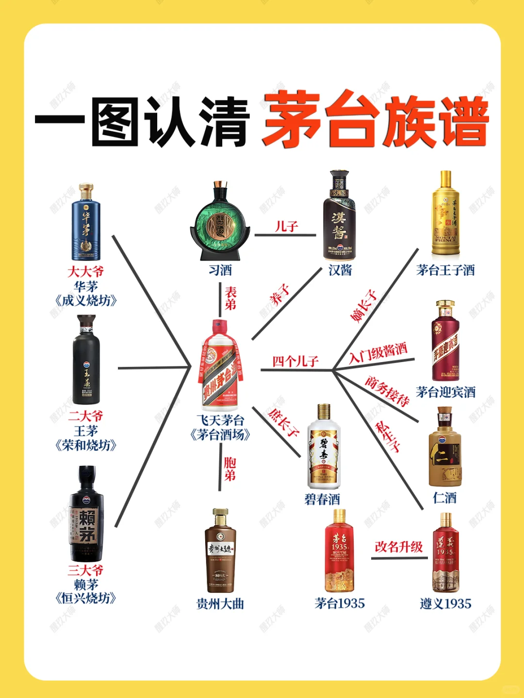 ?茅台家族图鉴｜一张图看懂茅台家族关系