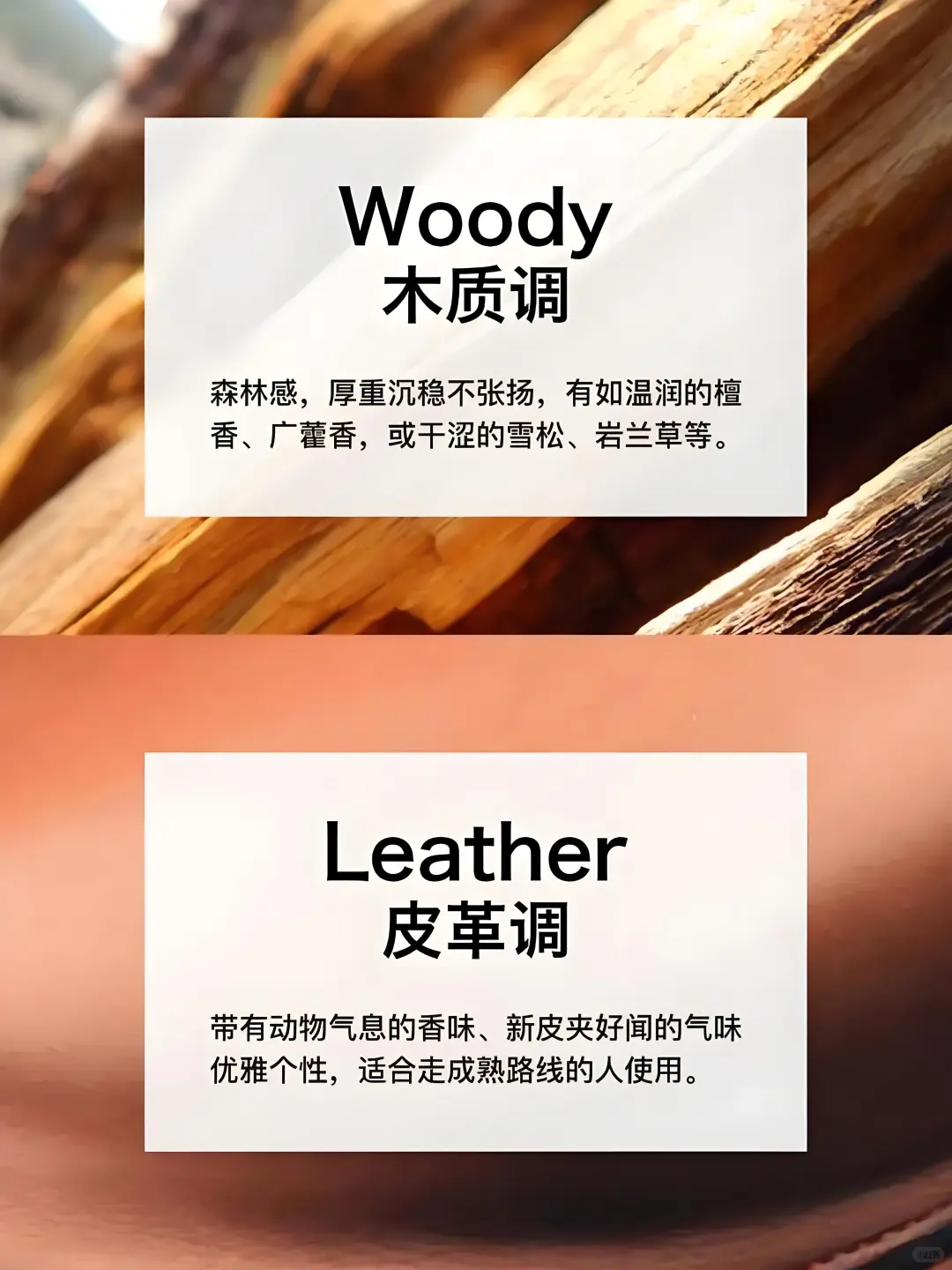 香水香调类型分类及介绍