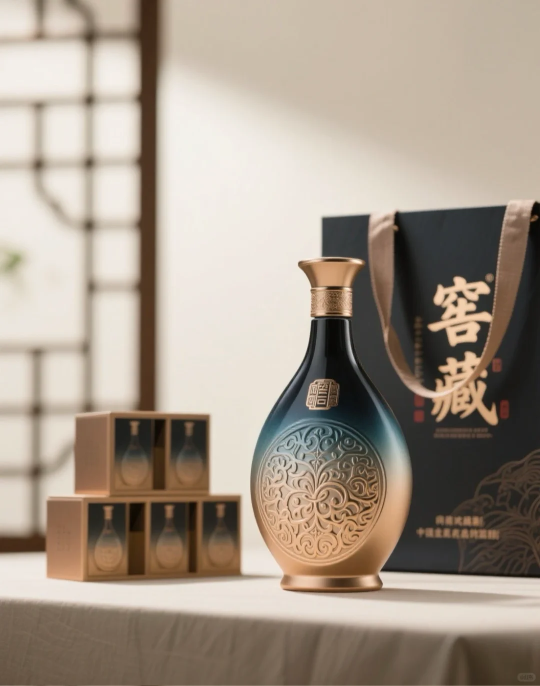 设计|高端酒瓶包装设计|高端白酒礼盒设计