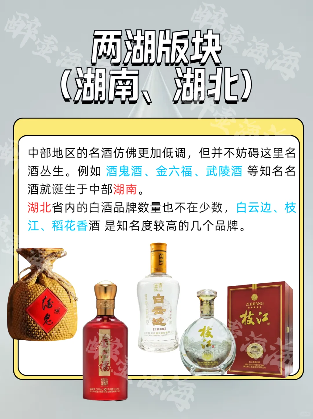 中国白酒地图—你都喝过哪些