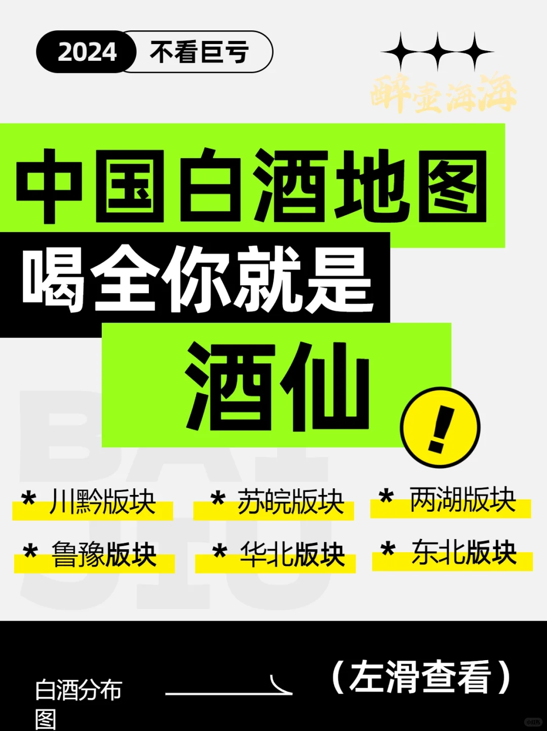 中国白酒地图—你都喝过哪些