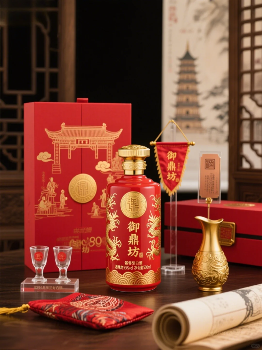 客户非常满意的酒水包装设计完美定稿啦