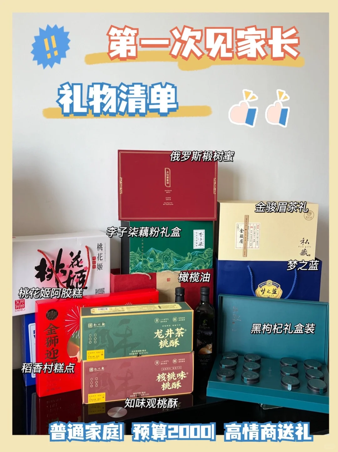 普通家庭|第一次见家长带的礼物