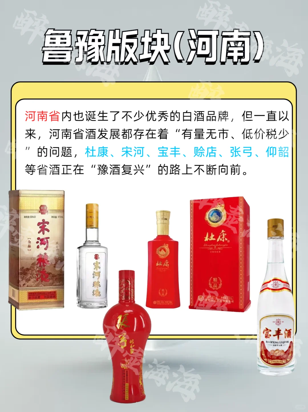 中国白酒地图—你都喝过哪些