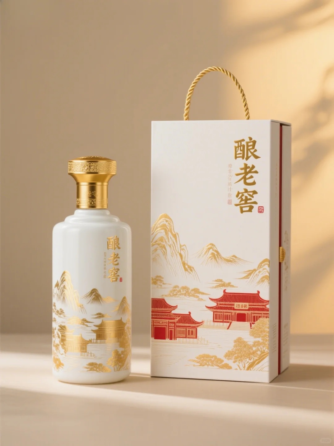 酒水包装设计，把白酒的传统韵味装进去啦