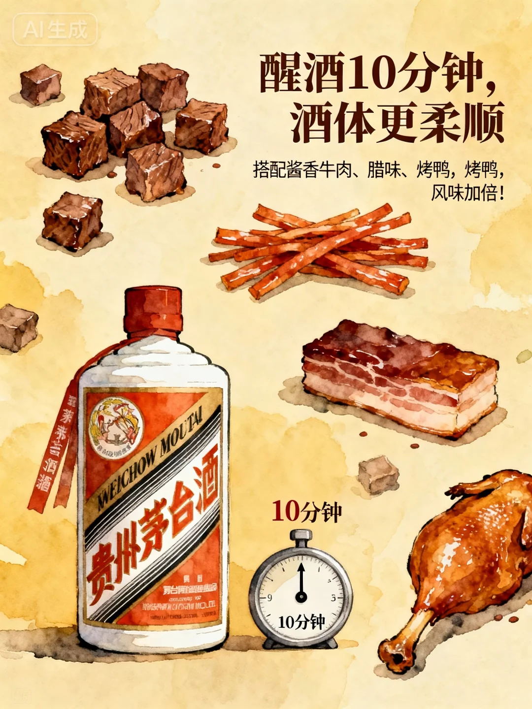 飞天茅台 53°｜一瓶封神的「液体黄金」