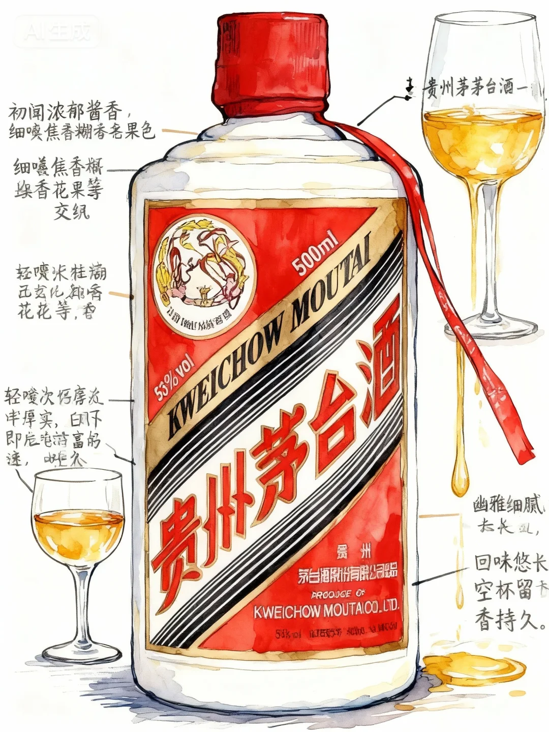 飞天茅台 53°｜一瓶封神的「液体黄金」
