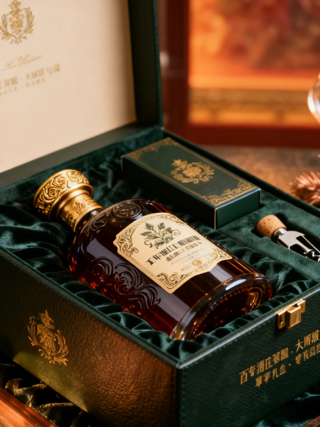 复古奢华感酒水包装设计分享