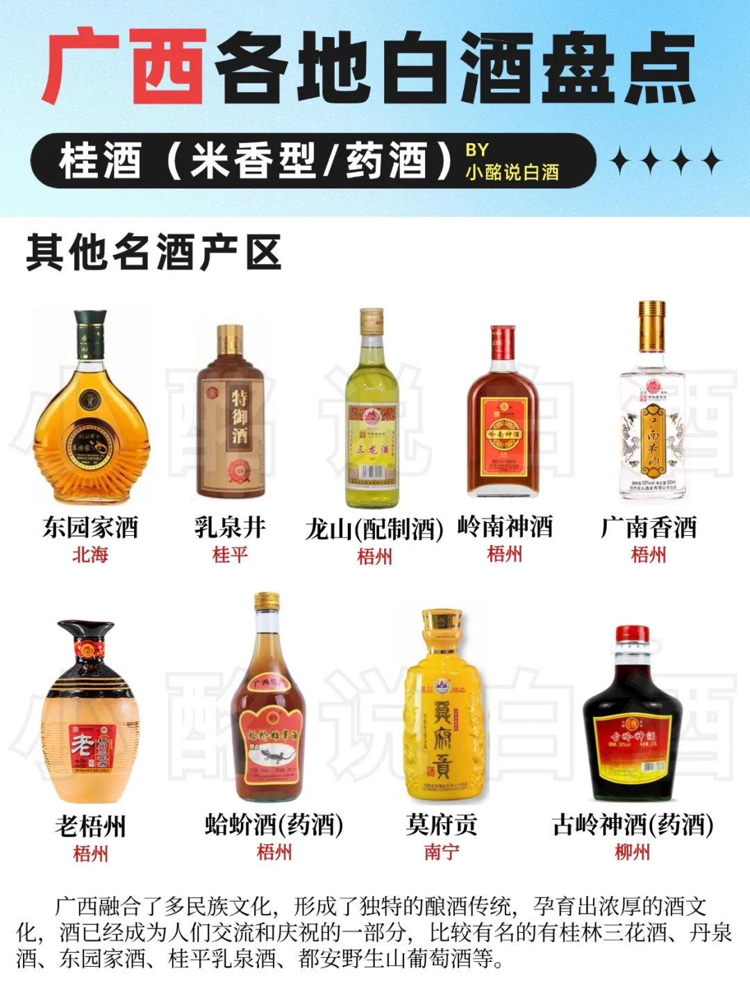 广西老表的白酒地图‼️19种?合集?