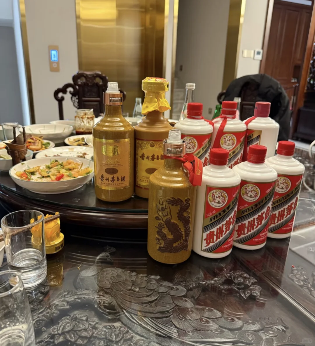 如今商务茅台越来越常见了。